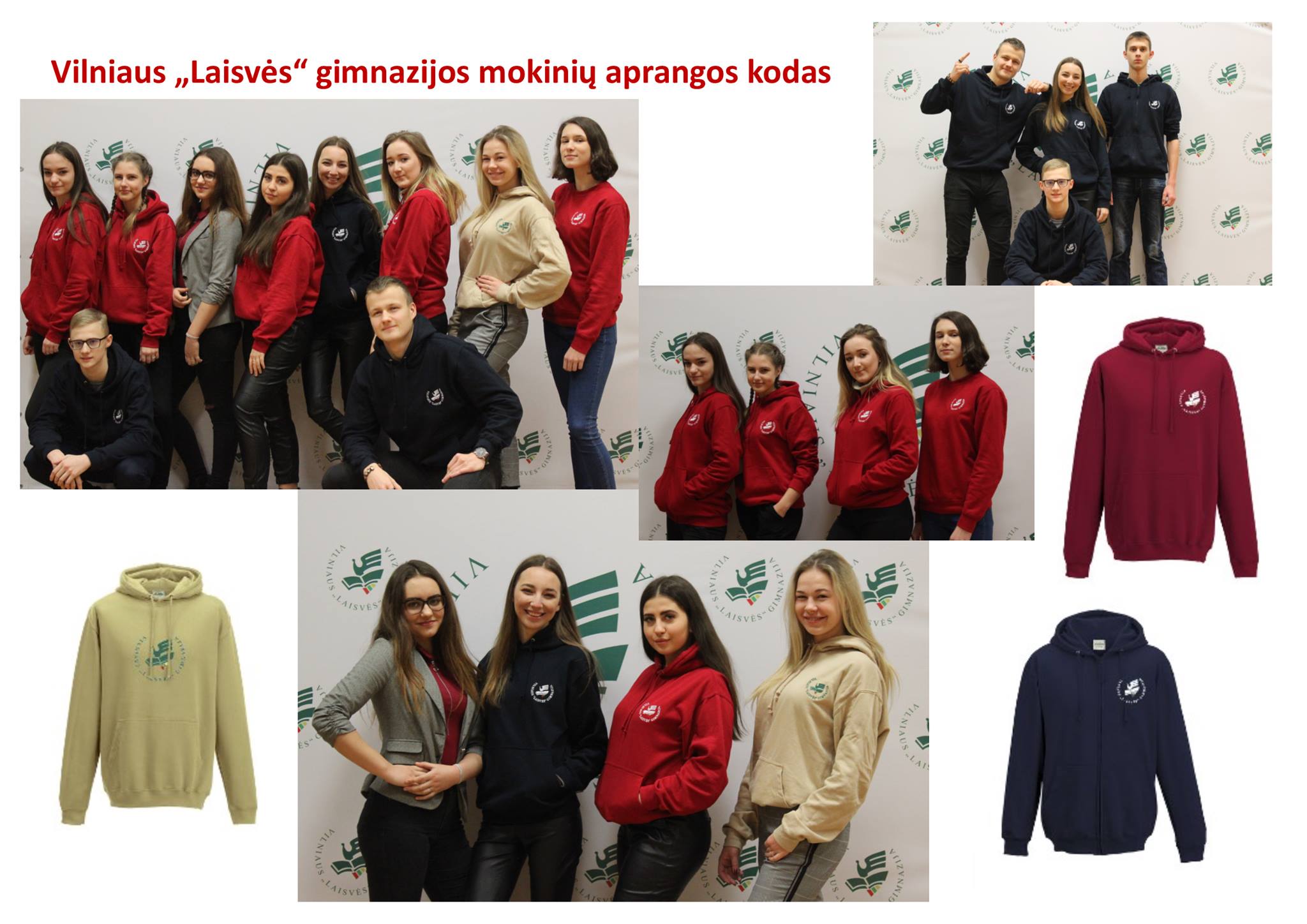 Dėl uniformos užsakymo kreipkitės į socialinį pedagogą Image