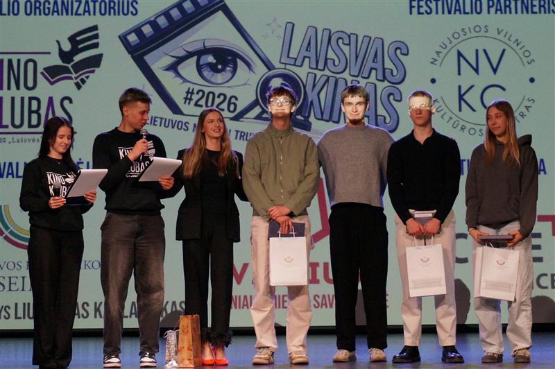 Šeštasis Lietuvos mokinių trumpametražių filmų festivalis „Laisvas kinas“